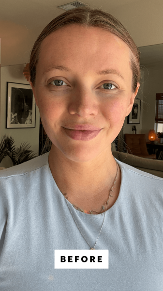 Fowler before applying the Aprilskin Real Calendula PeelOff Pack