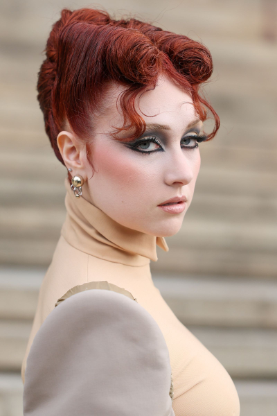 Image may contain Adult Person Hair Head Face Photography and Portrait